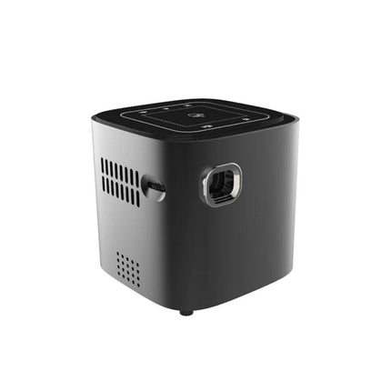 WEJOY Mini Portable Projector for Everyday Home Viewing compact black mini projector with wireless streaming for movies and presentations