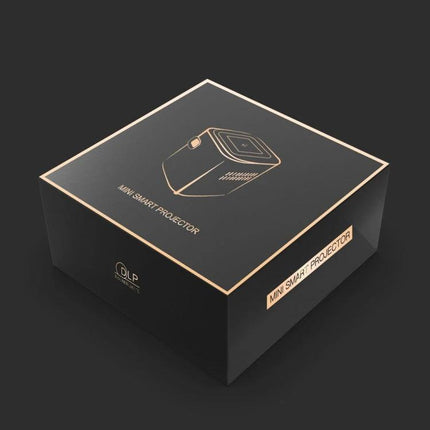 WEJOY Mini Portable Projector for Everyday Home Viewing - boxed mini smart projector, wireless compact home streaming and photo display