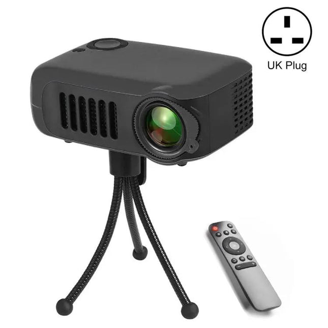 Compact Portable Projector for Home Entertainment and Travel