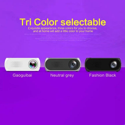 Compact Mini LED Projector for Everyday Home Theater Use