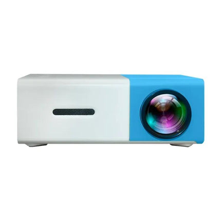 Compact Portable LED Projector for Home Entertainment and Education
