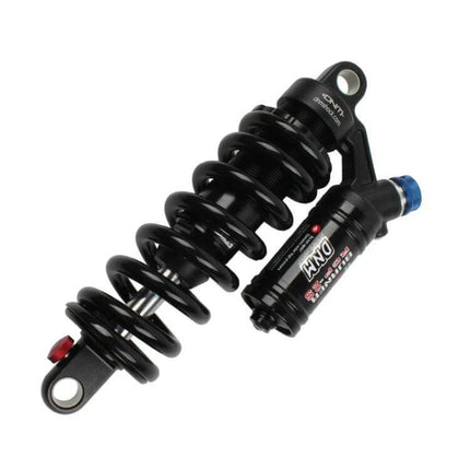 DNM RCP2S Mountain Bike Rear Shock Absorber For AM FR DH black coil shock with remote reservoir, adjustable rebound and compression, 190–240mm fit