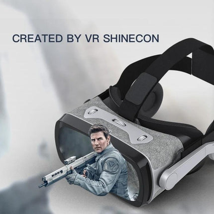 Shinecon Virtual Reality Glasses for 3D Video on Smartphones immersive smartphone 3D viewing headset