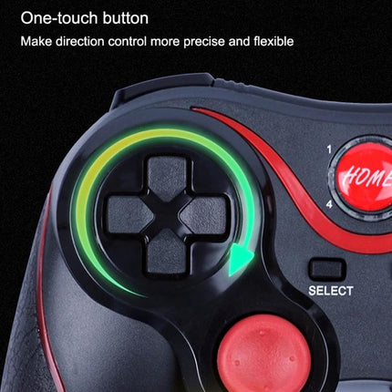 Bluetooth Gamepad for Home and Travel Gaming Sessions close-up of directional pad and one-touch button on wireless controller