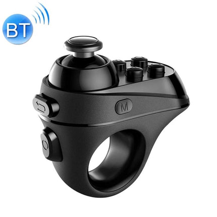 R1 Bluetooth Ring Controller for Daily Gaming and Photos compact black Bluetooth ring controller for gaming and selfies