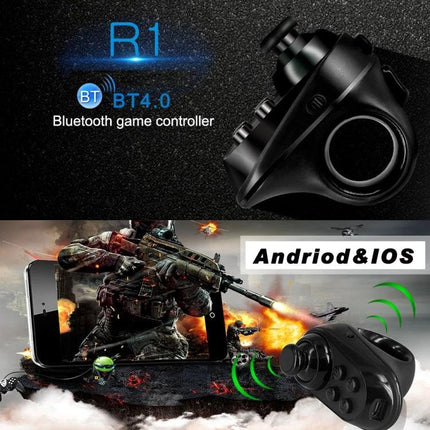R1 Bluetooth Ring Controller for Daily Gaming and Photos compact Bluetooth ring controller for gaming and selfies