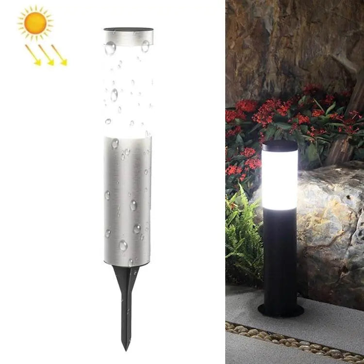 DSA-001 Solar Garden Column Outdoor Lawn Light - Styles Available 