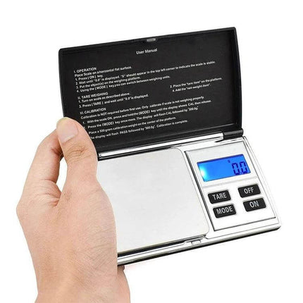 Digital Diamond Scale 1000g for Jewelry and Small Items handheld precision scale showing 1000g capacity and 0.1g readability