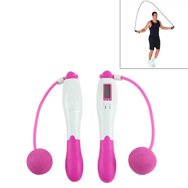 Digital Professional Counting Jump Rope with Ball Colors