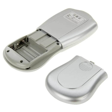 Digital Therapy Massager For Body Pain Relief At Home handheld device with removable battery cover and open battery compartment
