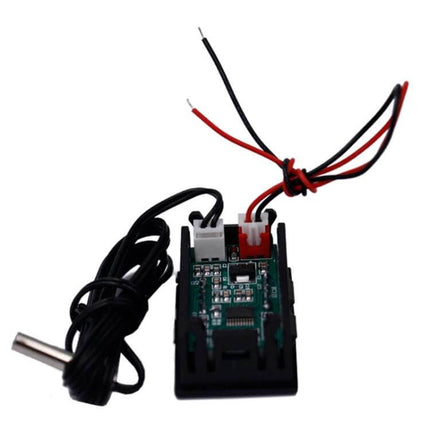 Digital Thermometer With 1.9-Inch LED Display For Indoor Use compact module with sensor probe, 20cm power lead and standing station