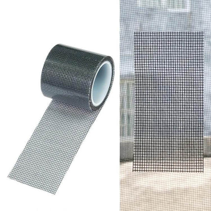 Door Curtain Mosquito Net Repair Tape 5cm x 2m For Doorways black acrylic mesh repair tape for torn door screens