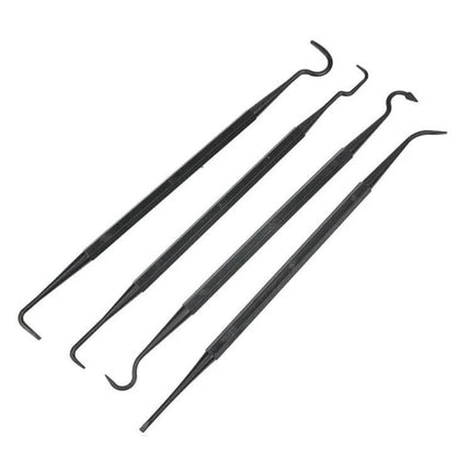 Double-End Steel Wire Pipe Brush for Rust Removal and Cleaning – 17cm double-ended steel wire brushes for pipe, tube and tight-space rust removal