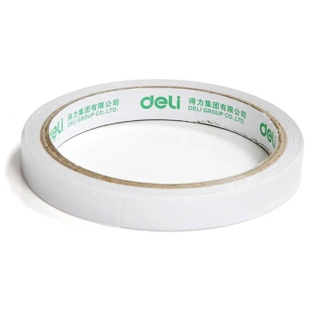 Double Sided Tape, High Adhesive, 9 To 24 mm Widths For Light Items - white slim roll for mounting photos and notes