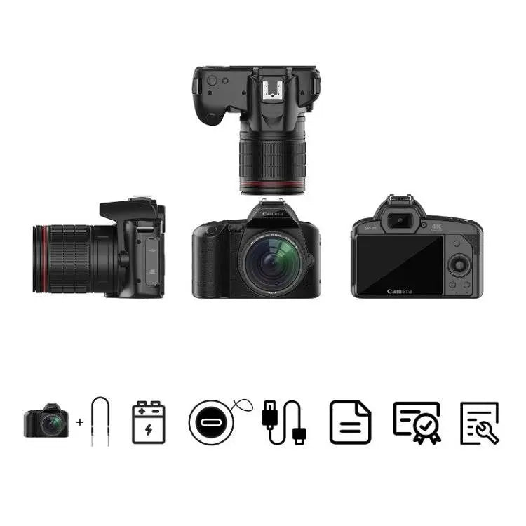 Dual-Camera Night Vision 64MP WIFI Digital Camera Options 