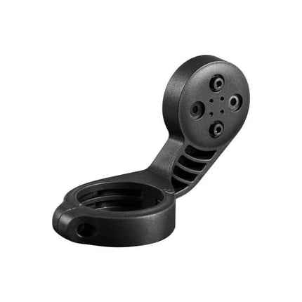 Durable Bike Mount For Edge Series Secure On Ride Use black lightweight plastic handlebar mount with quick-install kit
