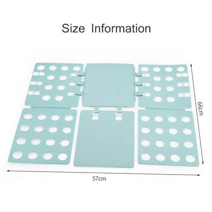 Durable Plastic Laundry Storage Shelf Organizer 66x57 cm flat layout showing panels with circular holes and hinges for folding and adjustable spacing