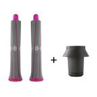 1pair Long Barrels +1 Adapter  Rose Red