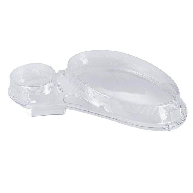 E-Class Right Headlight Protective Cover For Everyday Use - clear PC replacement right headlight lens cover resisting yellowing and oxidation