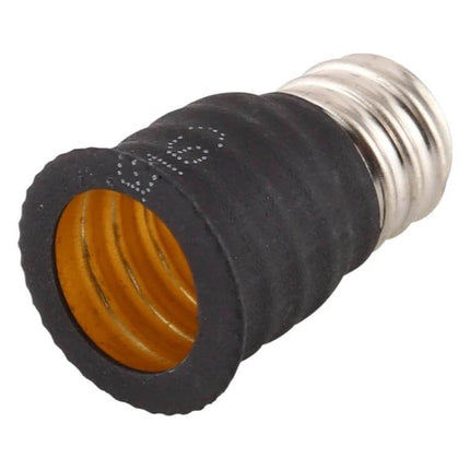 E12 To E14 Bulb Adapter Converter For Home Lighting Black - black E12 to E14 adapter for lamps and fixtures