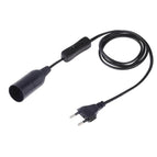 EU Plug, 1.5m / Black