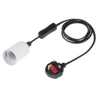 Big UK Plug, 1.5m / White