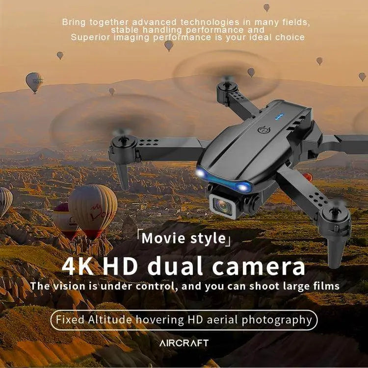 E99 Max 2.4G WiFi Foldable Drone with 4K HD Camera Experience