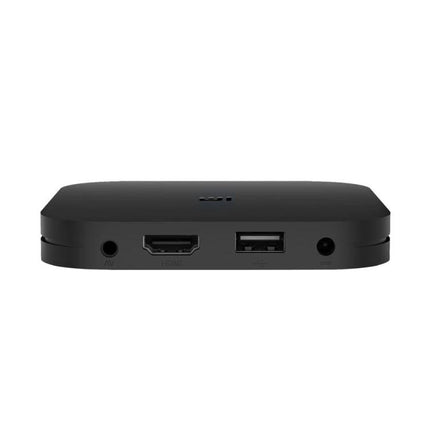 Xiaomi 4K HDR Google TV Streaming Media Player compact black streaming box showing HDMI and USB ports