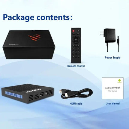 Tanix X4 Android 11 Smart TV Box for 4K Streaming and Dual Band WiFi
