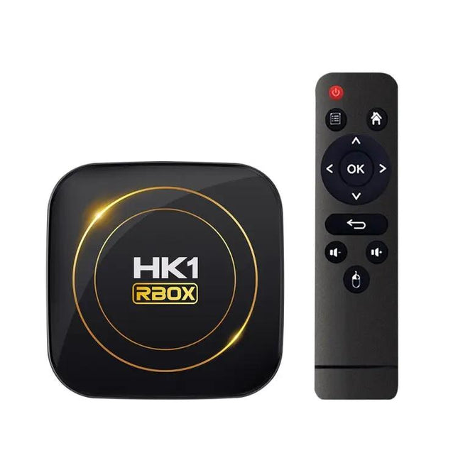HK1 RBOX-H8S 4K Ultra HD Android 12 Smart TV Box with Remote | Syndmart