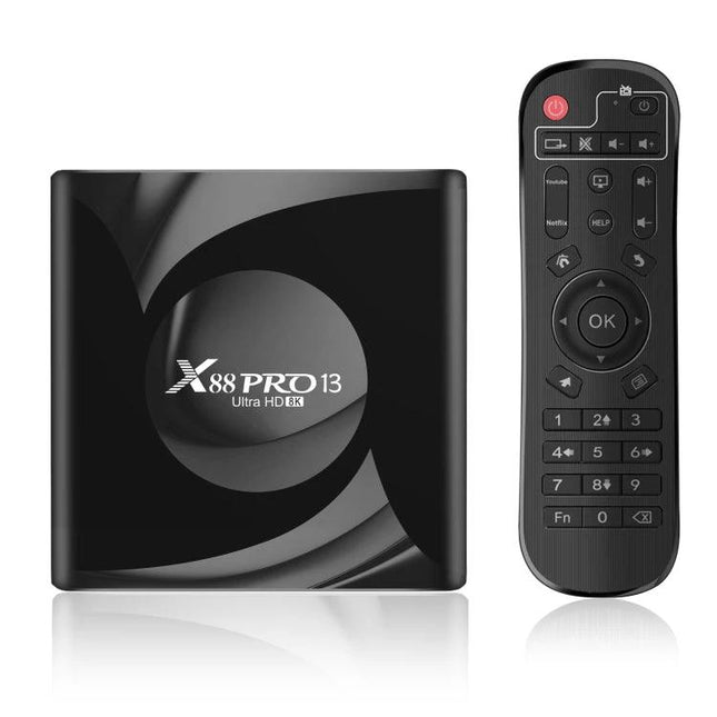 Android Smart TV Box with Remote for Streaming Media