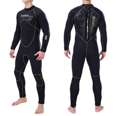 Men's 5mm Neoprene Semi-dry Full Body Wetsuit by INX 1106