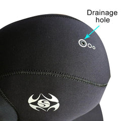 Neoprene Waterproof Diving Hood for Ear Protection - 3mm Warmth and Comfort