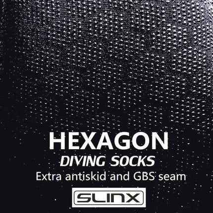 SLINX 3mm Neoprene Non-Slip Diving Socks Unisex S-XL | Syndmart