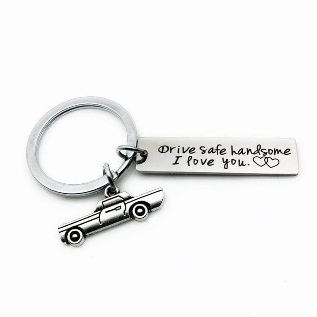 Alt Tag: Stainless Steel Keychain Wing Shape For Everyday Use - minimal wing silhouette key organizer, durable corrosion-resistant finish