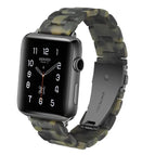 For Apple Watch Series 4 40mm & Series 3 & 2 & 1 38mm / Dumb Army Green