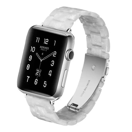 Resin Watch Band For Apple Watch 38/40/42/44mm Simple