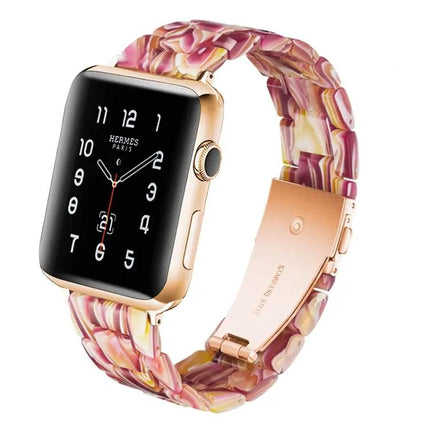 Resin Watch Band For Apple Watch 38/40/42/44mm Simple