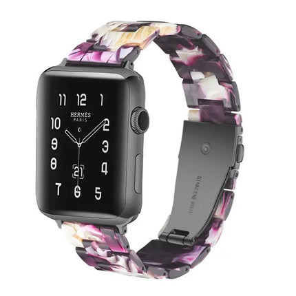 Resin Watch Band For Apple Watch 38/40/42/44mm Simple