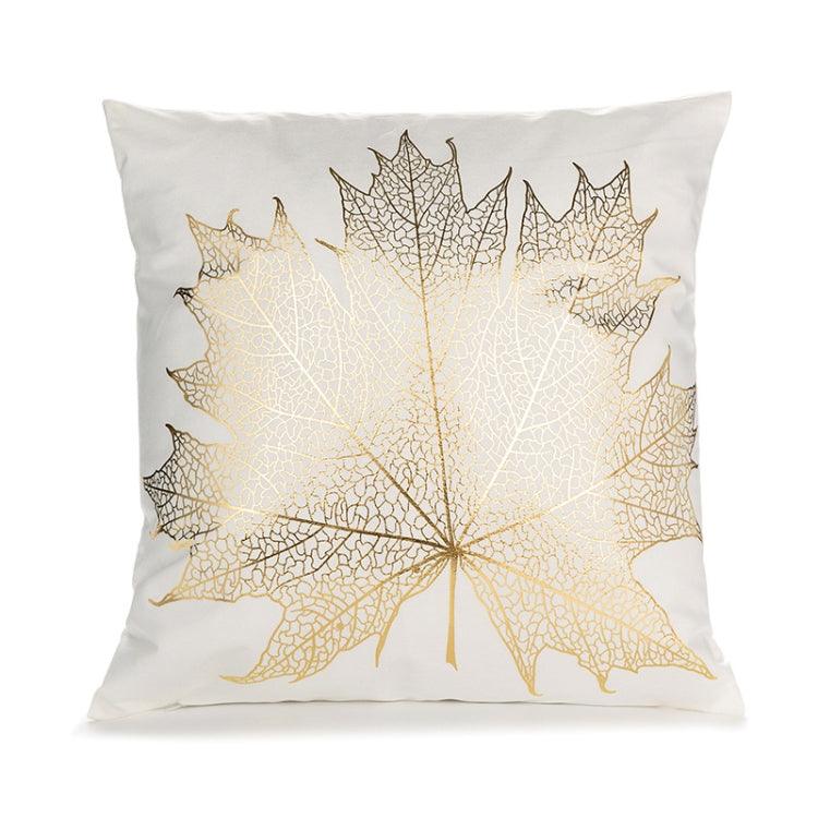 Luxurious Gold Embossed Velvet Cushion Cover for Chic Home Decor - 45x45cm GOLD001-9