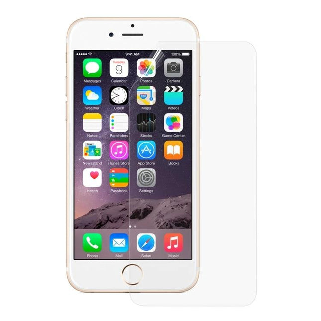 Soft Hydrogel Full-Cover iPhone Screen Protectors, 25-Piece Daily Use - edge-to-edge clear protector on iPhone image