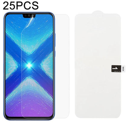 Hydrogel Screen Protectors for Huawei Phones, 25 Pack edge-to-edge curved display protectors - 25pcs clear hydrogel sheets