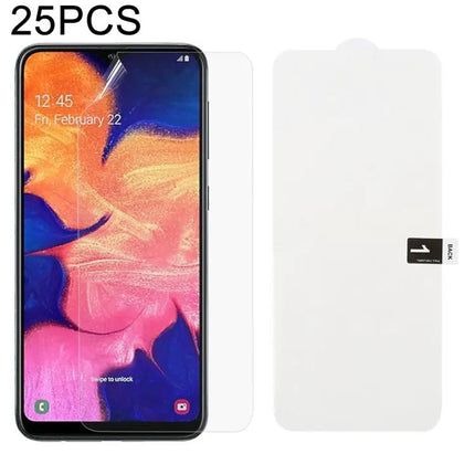 Hydrogel Screen Protector 25-Pack Full Cover Front For Galaxy
