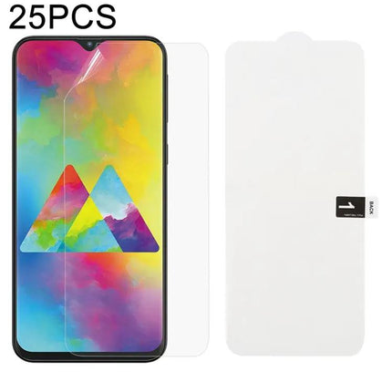 Hydrogel Screen Protector 25-Pack Full Cover Front For Galaxy