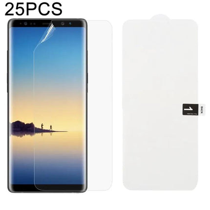 Hydrogel Screen Protector 25-Pack Full Cover Front For Galaxy