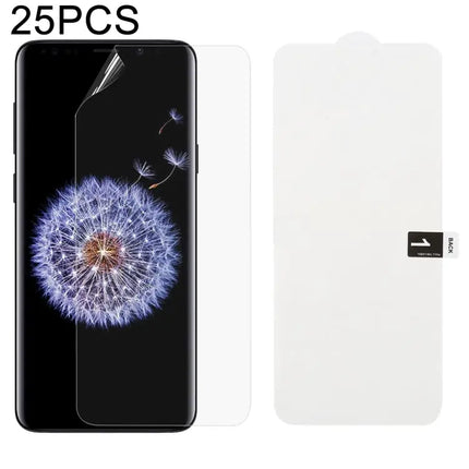 Hydrogel Screen Protector 25-Pack Full Cover Front For Galaxy
