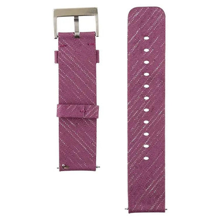 Canvas Wrist Strap For Fitbit Versa Adjustable Multicolor