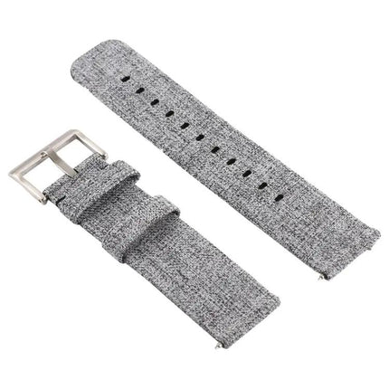 Canvas Wrist Strap For Fitbit Versa Adjustable Multicolor
