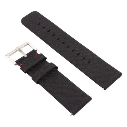 Canvas Wrist Strap For Fitbit Versa Adjustable Multicolor