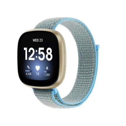 Fitbit Versa 3 Nylon Loop Replacement Strap Adjustable
